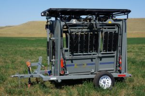 Portable Ranch with Electric Winch and Tarp Rack